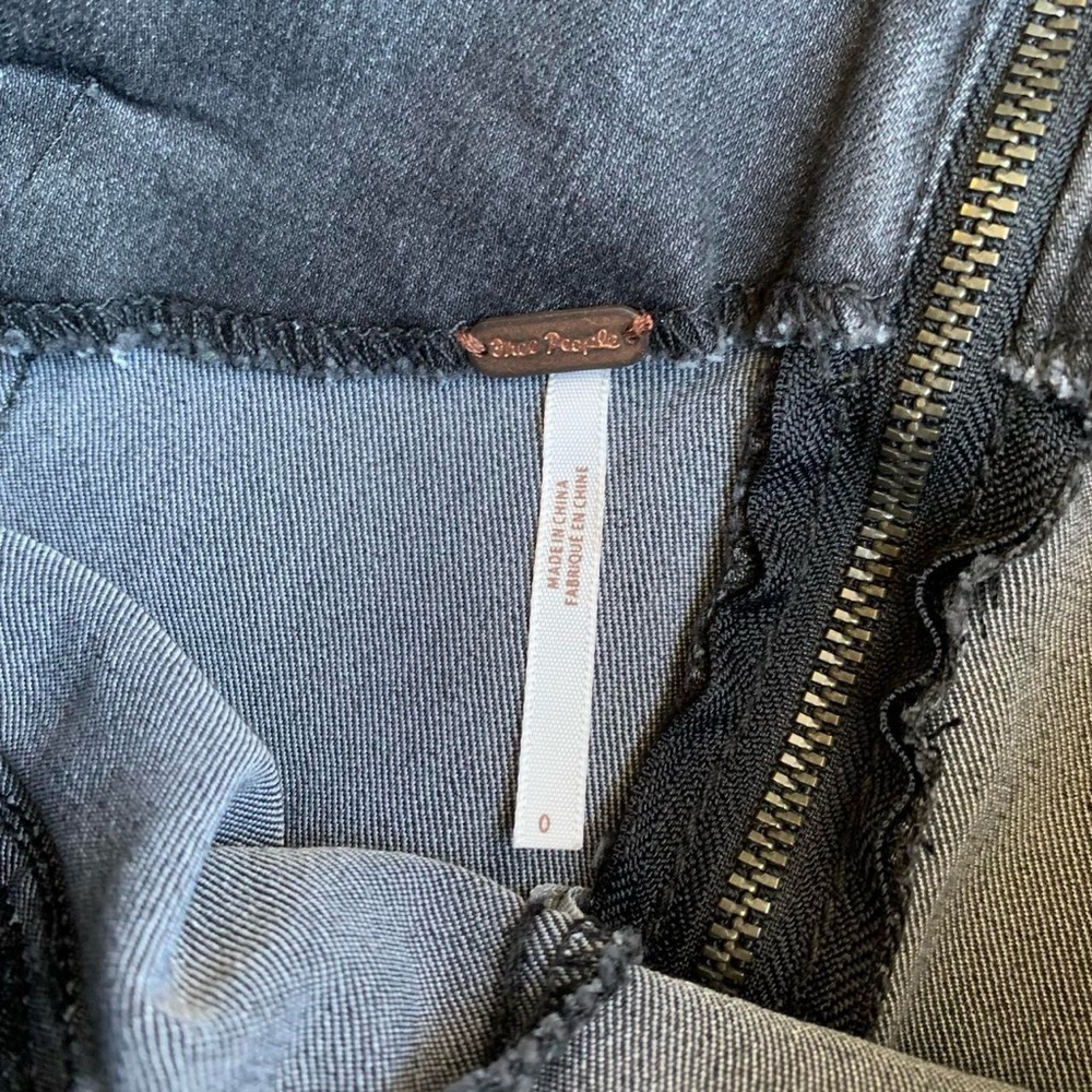 Free People Denim Mini Skirt - Picture 3 of 5